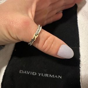 David Yurman Infinity Ring size 9